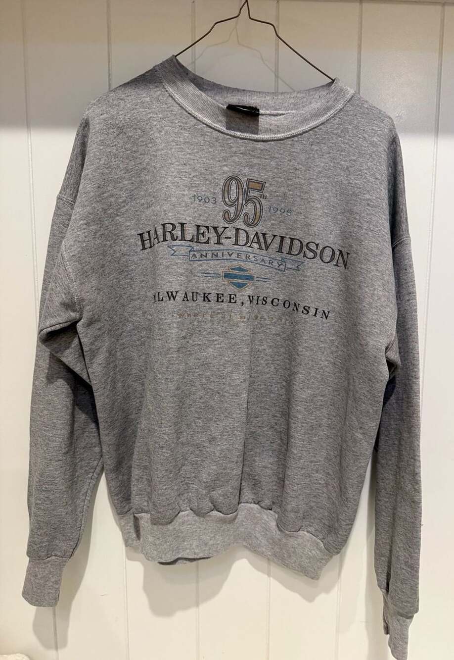 Harley-Davidson 95th Anniversary Sweatshirt Gray